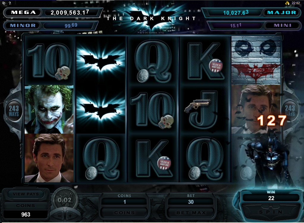 Dark Knight Slot screenshot